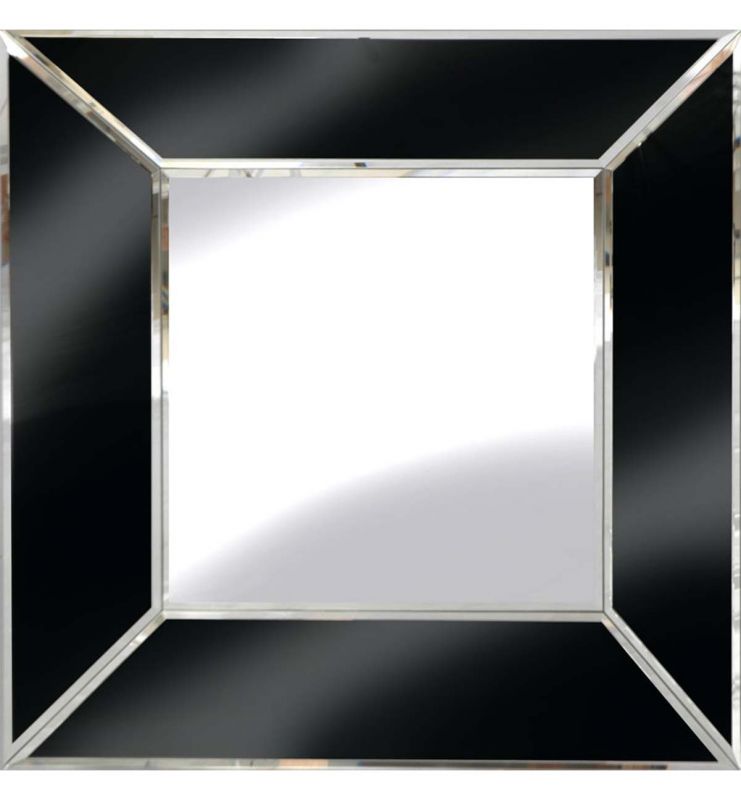 ANGULAR CUBE MIRROR BLACK/SILVER LINING