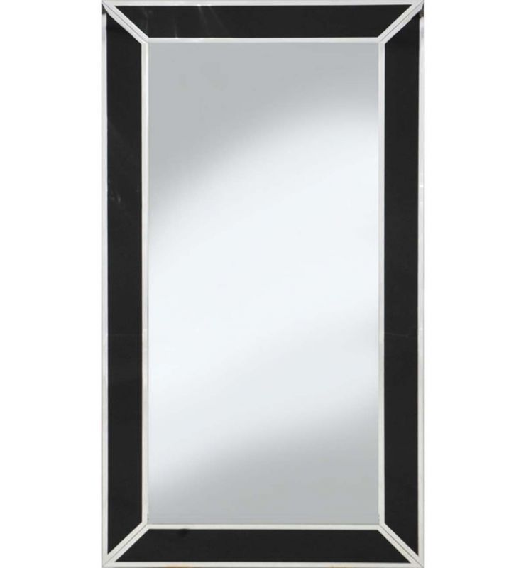  CUBE BOX MIRROR WITH BLACK/SILVER LINING