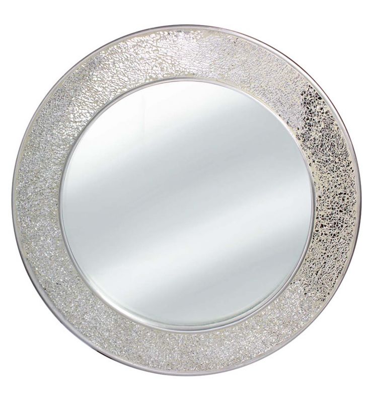 MOSAIC FLAT BAR MIRROR SILVER 80X80