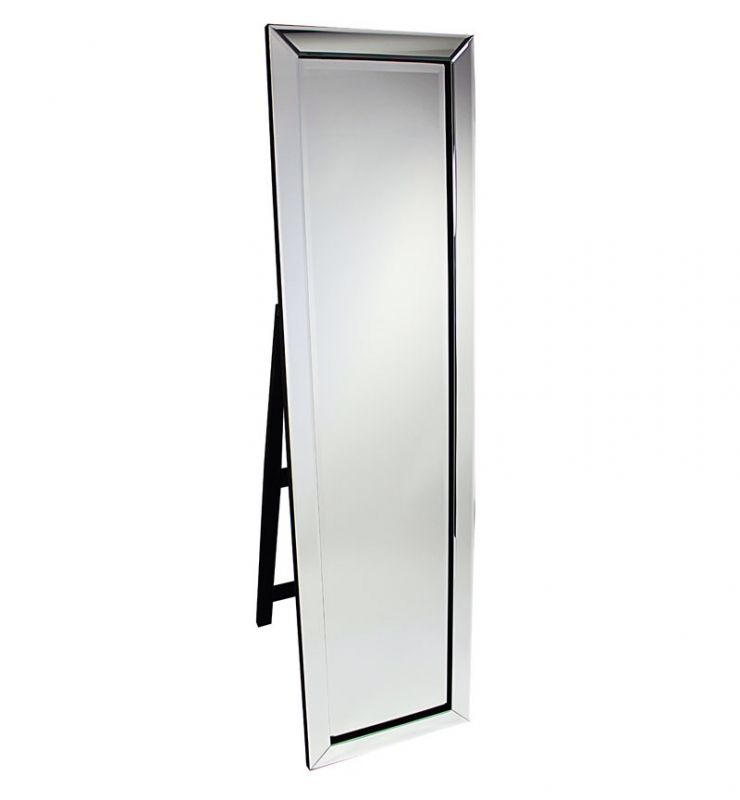CHEVAL MITRED EDGE MIRROR SILVER 40X150