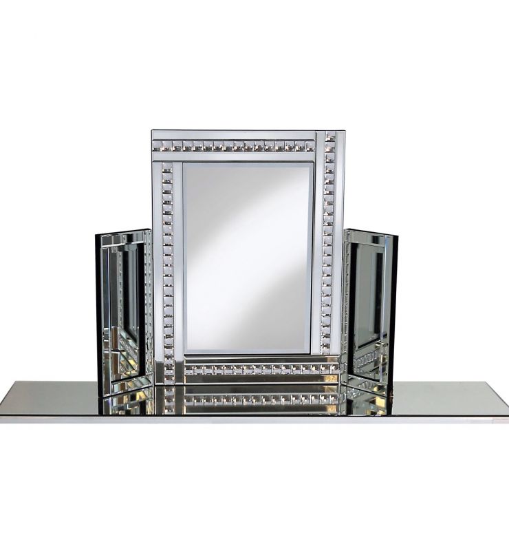 PO918 CRYSTAL DRESSING TABLE MIRROR