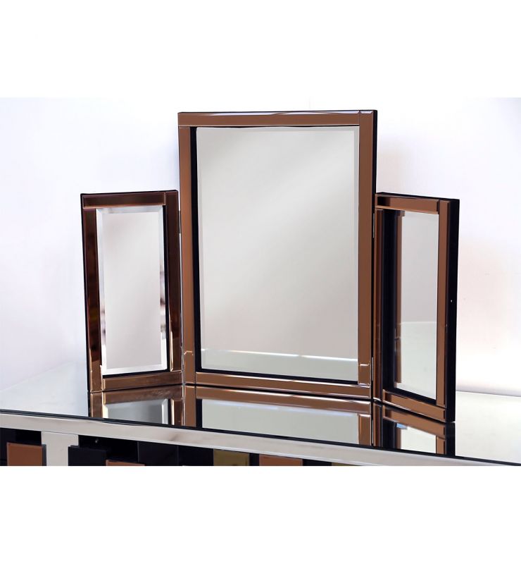 DRESSING TABLE MIRROR BRONZE 78X54