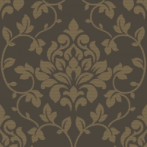  ELITE FLORAL DAMASK CHOC