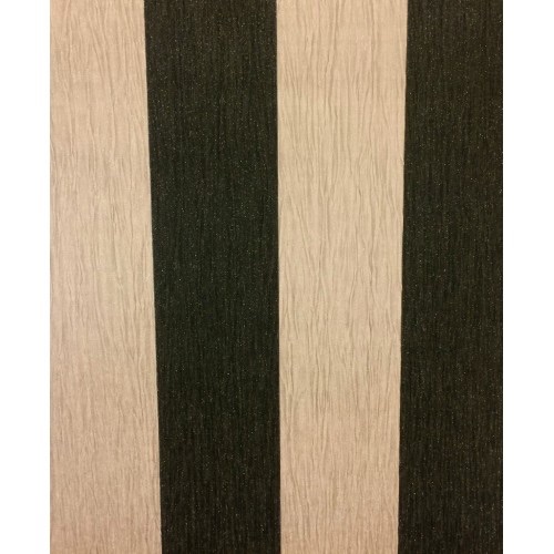 CRYSTAL STRIPE BLACK / TAUPE 